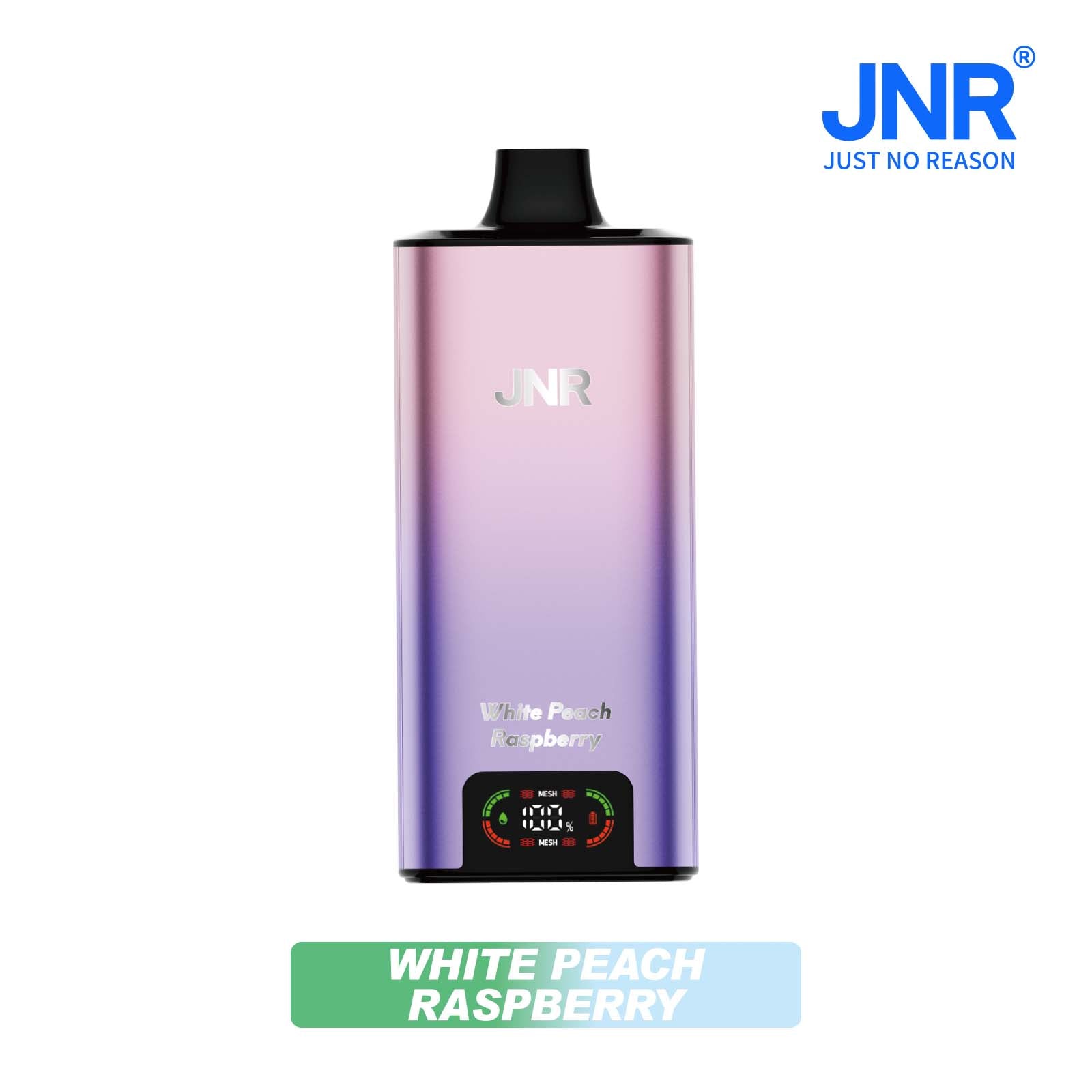 White Peach Raspberry Disposable Vape - JNR Big Mac 100K